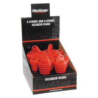 BikeMaster® - Rubber Muffler Plugs