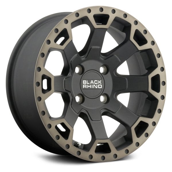 Black Rhino ATV/UTV Wheels® 1570WAR104136M10 - Warlord UTV Matte Black ...