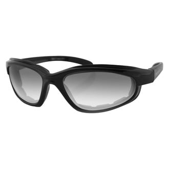 Bobster® EFB001 - Fat Boy Men's Sunglasses (Medium, Gloss Black)