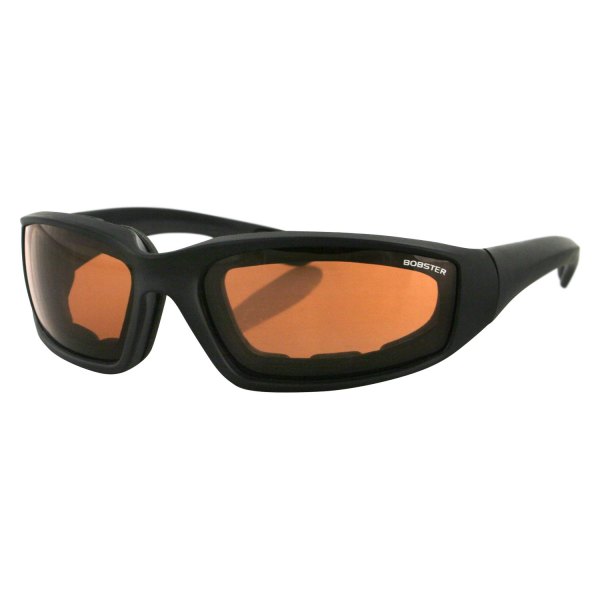 Bobster® - Foamerz II Adult Matte Black Sunglasses (Medium, Matte Black)