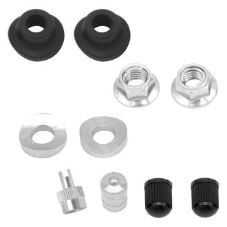 Bolt MC Hardware® - Silver Rim Lock and Valve Stem Seals