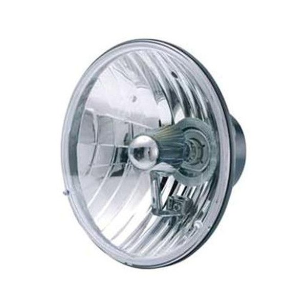 Rampage® - 7" Round Chrome Crystal Headlight