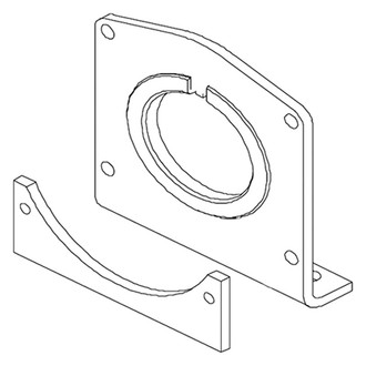 Bronco ATV® - Replacement Drum Support Plate Kit