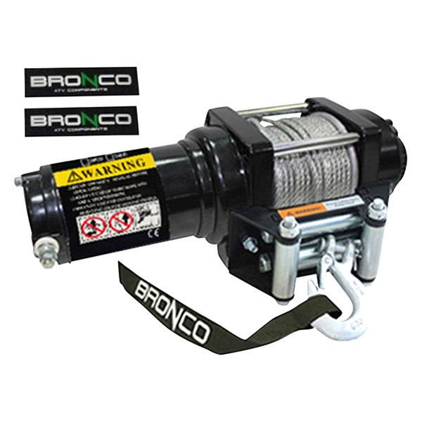 Bronco ATV® - 2,500 lbs Winch with Steel Cable