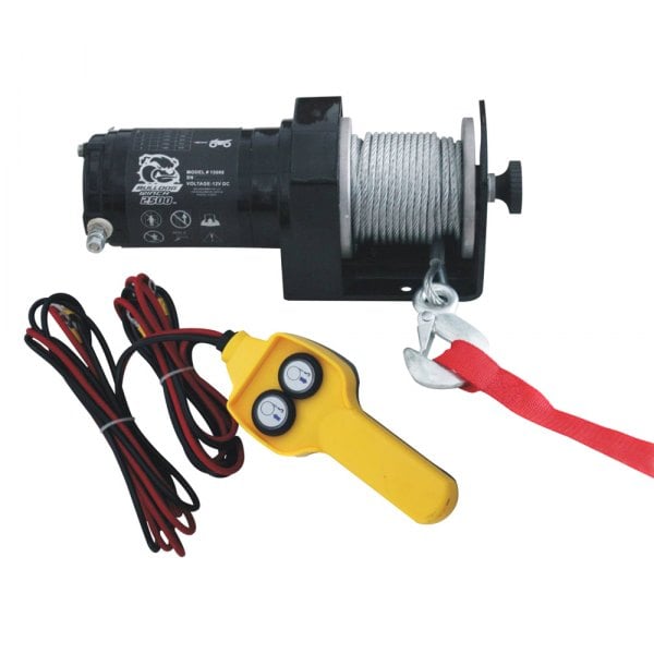 Bulldog Winch® 15008 - 2,000 lbs Utility Winch with 50' Wire Rope ...