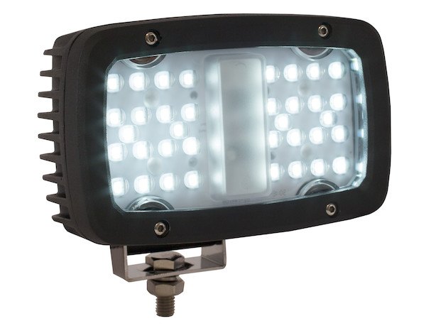 Buyers® - Ultra Bright Stud Mount 6.5" Flood Beam LED Light