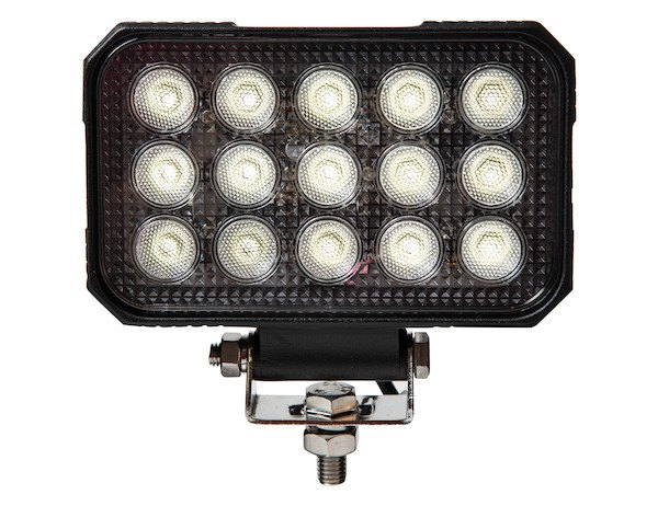 Buyers® - Ultra Bright Stud Mount 6" 75W Flood Beam LED Light