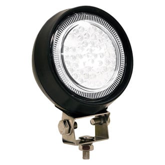 Buyers® - Stud Mount Round Flood Beam LED Light (4.6", 5.5", 5")