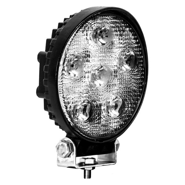 Buyers® - Stud Mount 4.6" 18W Round Flood Beam LED Light