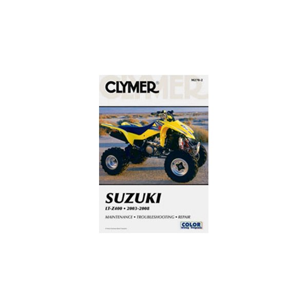 Clymer® - Suzuki LT-Z400 2003-2008 Repair Manual