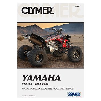 YAMAHA YFZ450 YFZ450R YFZ 450 ATV SERVICE REPAIR SHOP MANUAL BOOK 04-13 