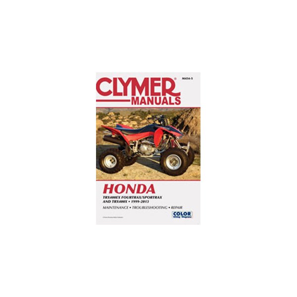 Clymer® - Honda TRX400EX FourTrax/SportTrax & TRX400X (1999-2014) Repair Manual