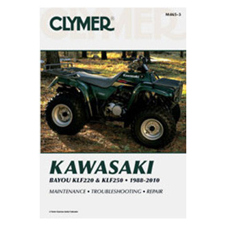 Clymer® - Kawasaki Bayou KLF220 & KLF250 1988-2010 Repair Manual