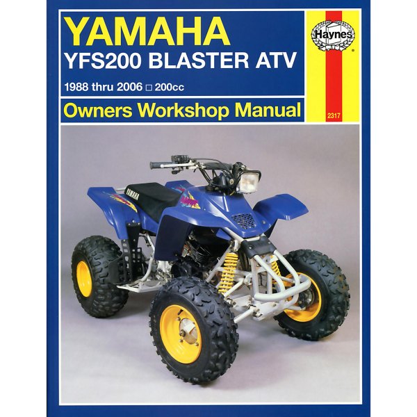 Clymer® - Haynes Manual™ Yamaha YFS200 Blaster 1988-2006 Owner's Workshop Manual