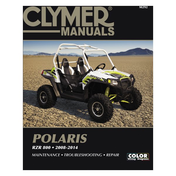 Clymer® - Polaris RZR 800 2008-2014 Repair Manual
