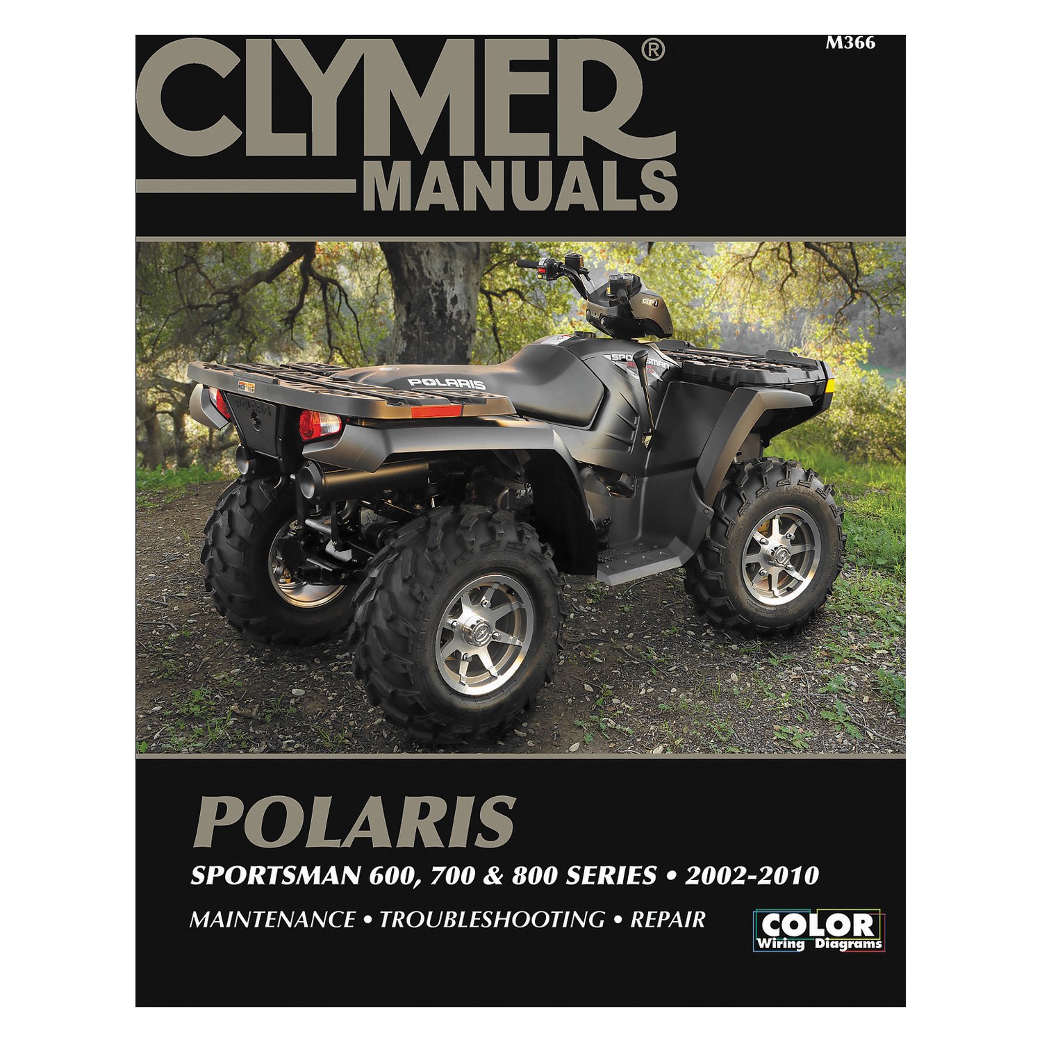 Clymer M366 Polaris Sportsman 600