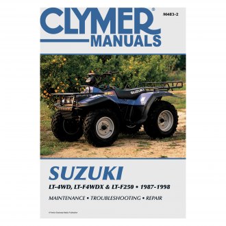 Suzuki LT-4WD QuadRunner 250 Repair Manuals | Engine, Exhaust