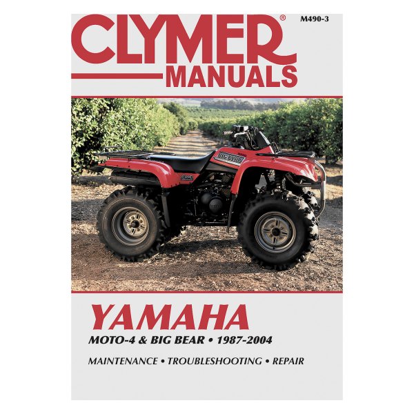 Clymer® - Yamaha Moto-4 & Big Bear 1987-2004 Repair Manual