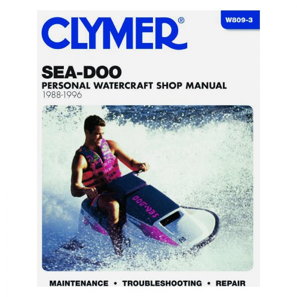 Clymer® - Sea-Doo Personal Watercraft Shop, 1988-1996 Repair Manual