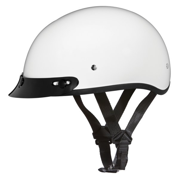 Daytona Helmets® D1C4XL Skull Cap Solid 4XLarge HiGloss White