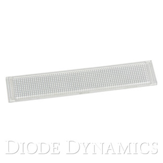Diode Dynamics® - 6" Rectangular Clear Polycarbonate Flood Beam Outer Lens for Stage Series