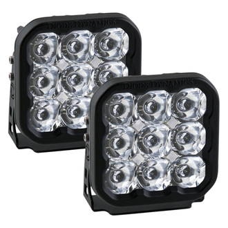 Diode Dynamics® - Stage Sport Series 5" 40W Square LED Lights