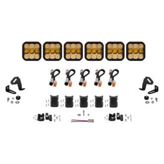 Diode Dynamics® - CrossLink Sport 6-Pod 37.5" 240W Combo Beam Yellow LED Light Bar