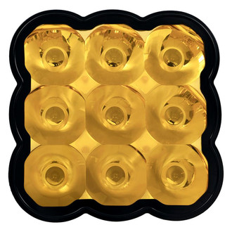 Diode Dynamics® - 5" Yellow Polycarbonate Spot Beam Lens for Stage Series