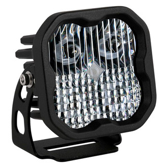 Diode Dynamics® - Stage Pro Series Standard 3" 36W Square Combo Beam LED Light, With Amber Backlight