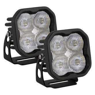 Diode Dynamics® - Stage Max Series Standard SAE 3" 38.5W Square Fog Beam LED Lights