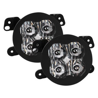 Diode Dynamics® - Fog Light Location Stage Sport Series Type M SAE 3" 2x14.5W Square LED Lights, With Amber Backlight