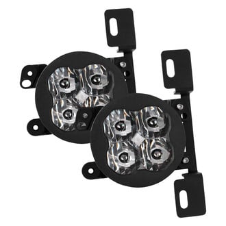 Diode Dynamics® - Fog Light Location Stage Pro Series Type MR SAE 3" 2x36W Square LED Lights, With Amber Backlight