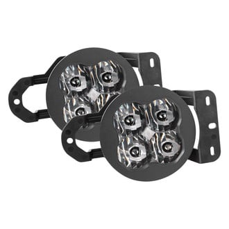 Diode Dynamics® - Fog Light Location Stage Sport Series Type MS SAE 3" 2x14.5W Square LED Lights, With Amber Backlight