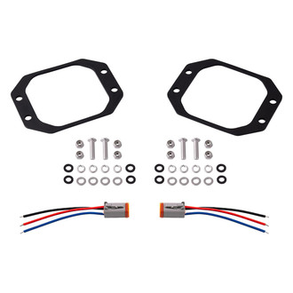 Diode Dynamics® - Flush Mounting Kit for Stage Series 3" LED Light