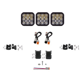 Diode Dynamics® - CrossLink Pro 3-Pod 18.5" 270W Driving Beam LED Light Bar