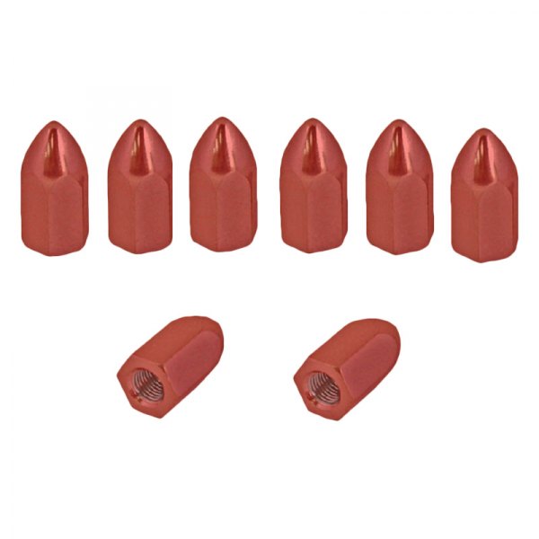 DuraBlue® - Red Flat Seat Lug Nuts