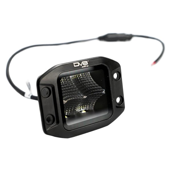 DV8 Offroad® - Elite Series Flush Mount 3" 40W Square Flood Beam LED Light