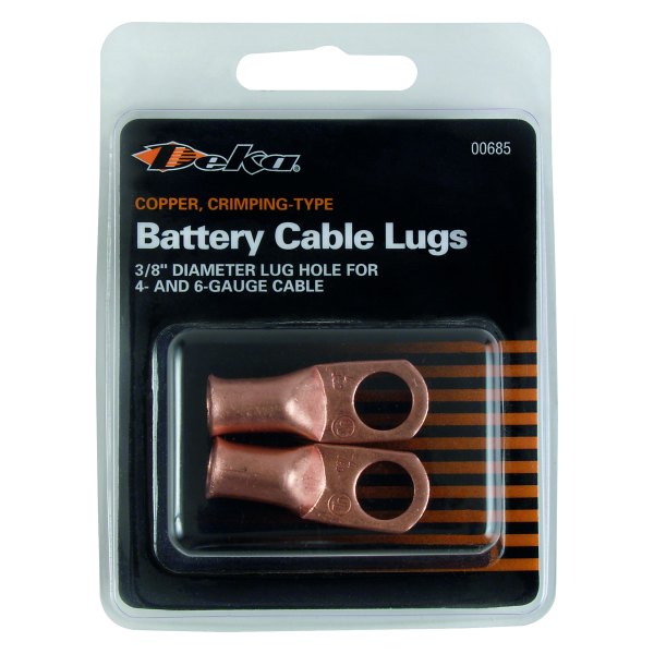 East Penn® - 4 & 6 Ga 3/8" Battery Cable Lug Kit