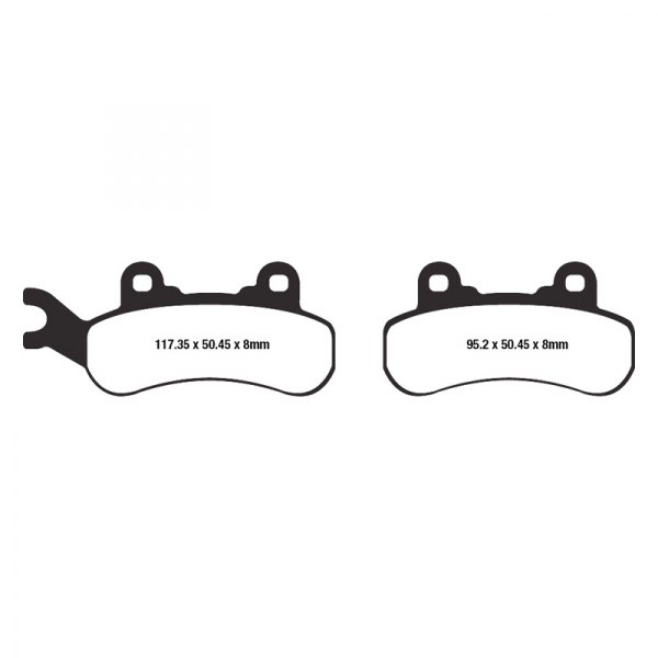 EBC® - SXR Side by Side Race Formula Front Right Sintered Brake Pads