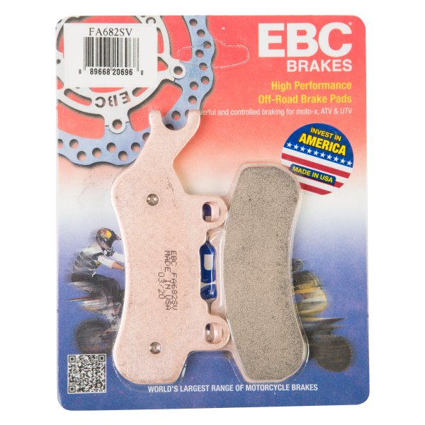 EBC Brakes® FA682SV - SV Series™ Severe Duty Front Left Sintered