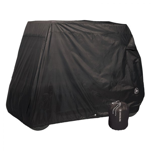  Eevelle® - Greenline™ 2-Person Black Golf Car Cover
