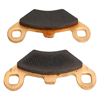 EMGO® - Rear Grooved Brake Pads