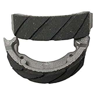 EMGO® - Rear Grooved Brake Shoes