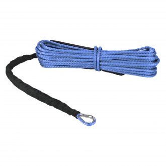 Grey 1/450ft Rope for ATV Winch,ATV Synthetic Winch Rope,Boat Winch Cable,Off Road Rope 