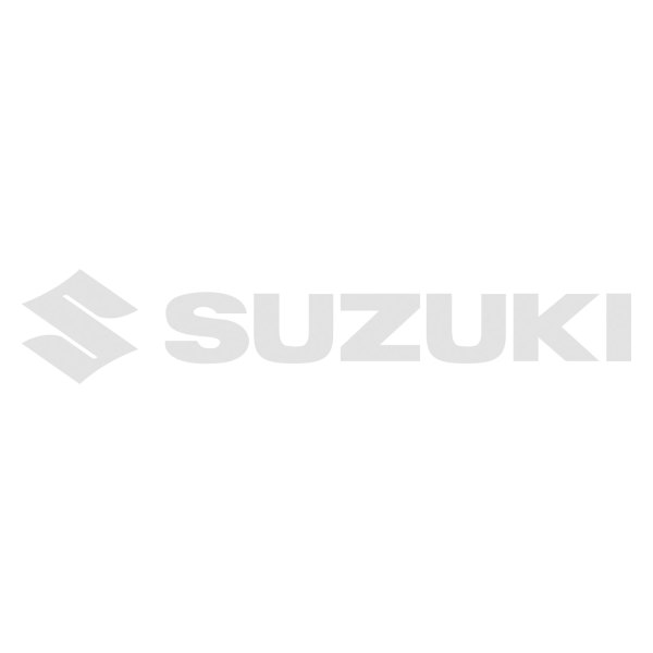 Factory Effex® - Suzuki Style White Window Die-Cut Sticker