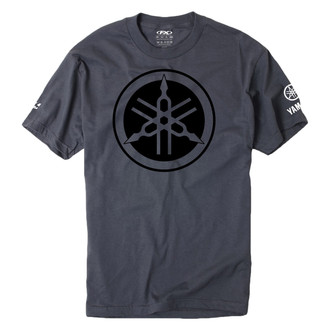 Factory Effex® - Yamaha Tuning Fork Men's T-Shirt (2X-Large, Charcoal)