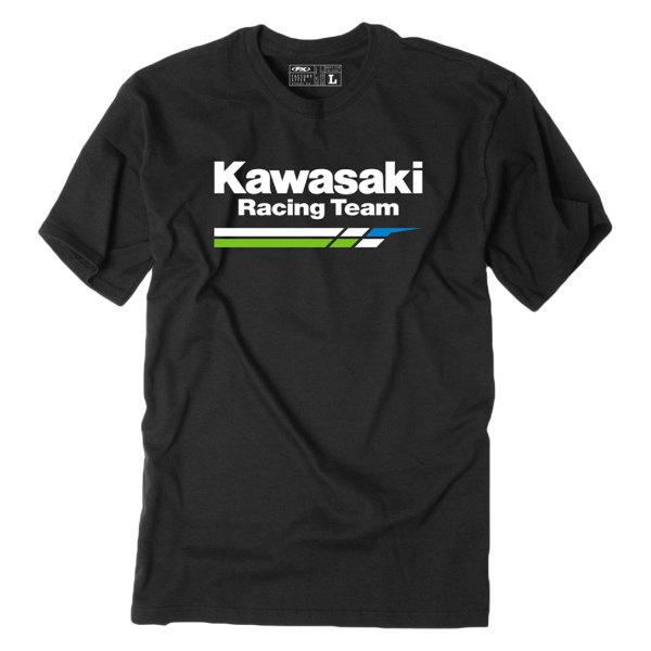 Factory Effex® - Kawasaki Racing Men's T-Shirt (Medium, Black)