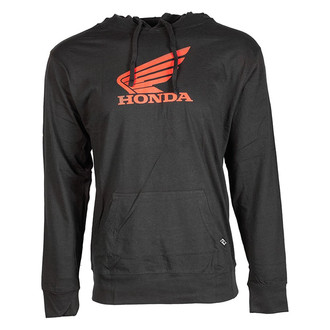 Factory Effex® 20-88318 - Honda Wing Lightweight Men's Pullover Hoody (2X-Large, Black)