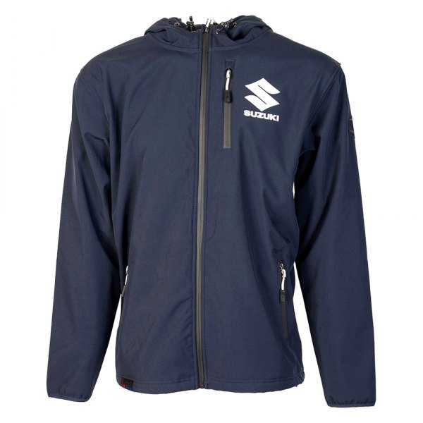 Factory Effex® - Suzuki Soft-Shell Jacket (X-Large, Navy)