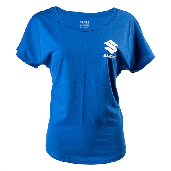 Factory Effex® - Suzuki Icon Women's T-Shirt (Small, Royal)